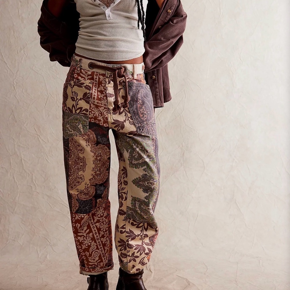 Free People Moxi Print Pants
